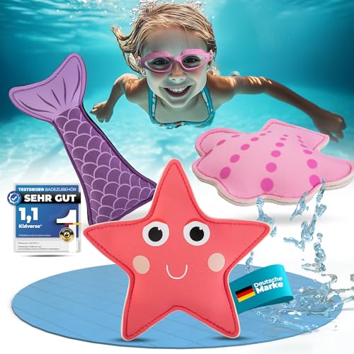 KIDVERSE Tauchtiere für Kinder - Geprüftes Wasserspielzeug - Neopren Tauchspielzeug für Kinder - Buntes Schwimmbad Spielzeug zum Tauchen Lernen - Pool Spielzeug (Ocean Magic Pink) von KIDVERSE