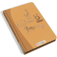 KIDYWOLF KIDYDRAW-MINI-ANI Leuchtende Designtafel mini Tiere von KIDYWOLF