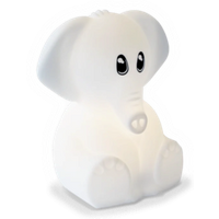 KIDYWOLF KIDYNIGHT-EL Nachtlicht mit Farbwechsel Elefant 15 cm von KIDYWOLF