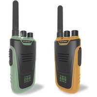 KIDYWOLF KIDYTALK-GO Walkie-Talkies mit Taschenlampe grün/orange von KIDYWOLF