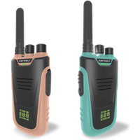 KIDYWOLF KIDYTALK-NC Walkie-Talkies mit Taschenlampe hellblau/rosa KIDYWOLF KIDYTALK-NC Walkie-Talkies mit Taschenlampe hellblau/rosa von KIDYWOLF