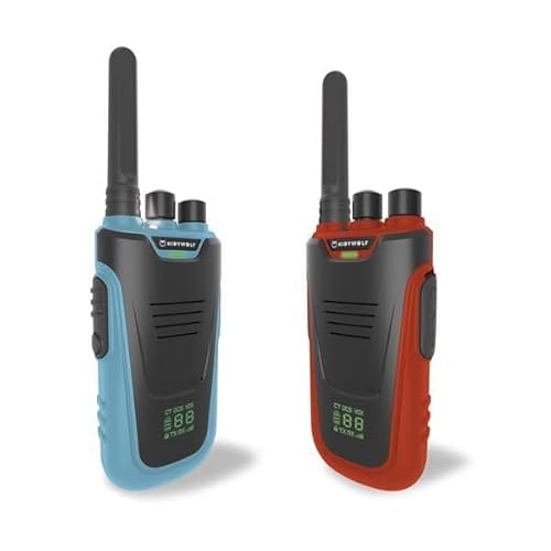 KIDYWOLF Walkie-Talkies mit Taschenlampe blau/rot KIDYWOLF Walkie-Talkies mit Taschenlampe blau/rot von KIDYWOLF