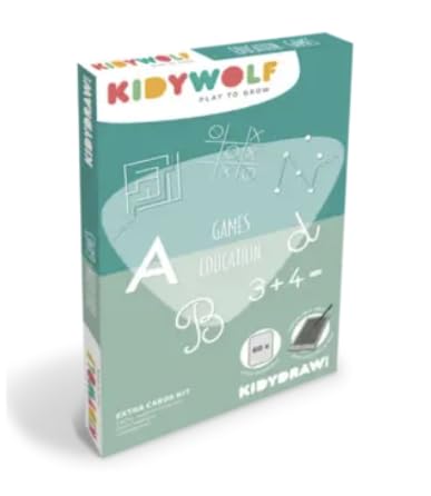 Kididraw Nachfüllpackung für Zeichnungen – Spiele und Bildung von KIDYWOLF