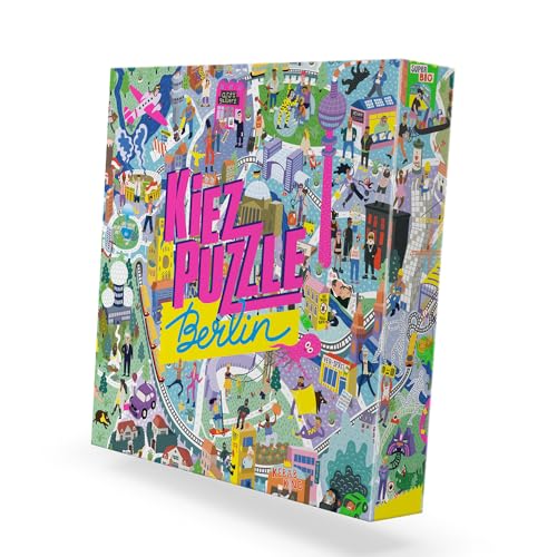 Kiezpuzzle Berlin – Ganz Berlin als Puzzle Kiezpuzzle Berlin – Ganz Berlin als Puzzle von KIEZPUZZLE