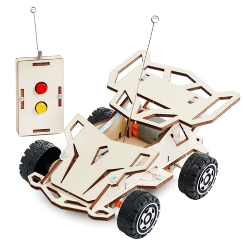 DIY Ferngesteuertes Auto Holz, Ferngesteuertes Rennmodell Holz, Holzbausatz Kinder, Zusammengebautes Rennspielzeug, Selber Bauen Ferngesteuertes Rennen Rennmodell, Experimente Wissenschaft Kinder DIY Ferngesteuertes Auto Holz, Ferngesteuertes Rennmodell Holz, Holzbausatz Kinder, Zusammengebautes Rennspielzeug, Selber Bauen Ferngesteuertes Rennen Rennmodell, Experimente Wissenschaft Kinder von KIKVTER