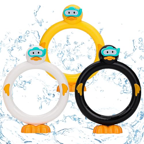 KIKVTER Tauchspielzeug für Kinder, Tauchspielzeug Unterwasser Pool Spielzeug, Tauchspielzeug Set, Tauchringe, Tauchstäbe, Unterwasser-Pooltraining, Wasserspielzeug Kinder Schwimmbad Spielzeug KIKVTER Tauchspielzeug für Kinder, Tauchspielzeug Unterwasser Pool Spielzeug, Tauchspielzeug Set, Tauchringe, Tauchstäbe, Unterwasser-Pooltraining, Wasserspielzeug Kinder Schwimmbad Spielzeug von KIKVTER