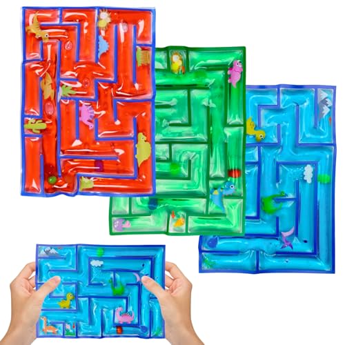 Sensorik Labyrinth Spielzeug, Gel Labyrinth Sensorisches Spielzeug, Anti Stress Spielzeug, Squeeze Toys, Gelgefüllte Sensory Play Toys, Fidget Spielzeug Quetschspielzeug für Autismus Autistische von KIKVTER