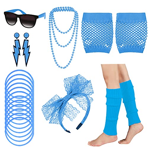 80er Jahre Outfit Damen 80er Jahre Accessoires, 80er 90er Jahre KostüM Damen Kinder Party Neon Accessoires Spitzenstoff Stirnband Ohrringe Brille 80er Netzhandschuhe ArmbäNder Halsketten Beinlinge 80er Jahre Outfit Damen 80er Jahre Accessoires, 80er 90er Jahre KostüM Damen Kinder Party Neon Accessoires Spitzenstoff Stirnband Ohrringe Brille 80er Netzhandschuhe ArmbäNder Halsketten Beinlinge von KILLIAN'S Store