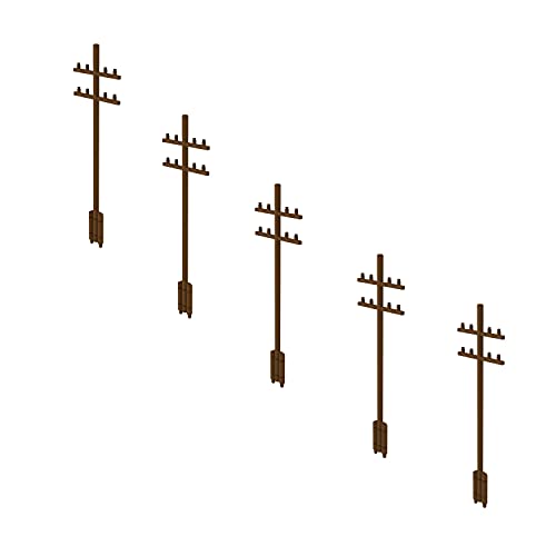 KILOKITS 1/35 5PCS Telegraph Pole 2 Querstangen Modell Kits WWII Militär Diorama Gebäude Zubehör KILOKITS 1/35 5PCS Telegraph Pole 2 Querstangen Modell Kits WWII Militär Diorama Gebäude Zubehör von KILOKITS