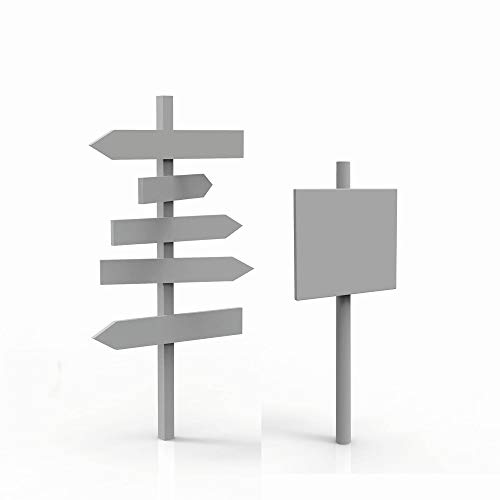 KILOKITS 1/72 Kunststoff WWII Military Road Signs Set Dioramen Modellbausätze von KILOKITS