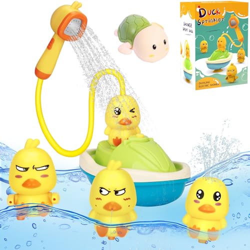 KIMIGO Badewannenspielzeug,Enten-Badespielzeug-Set,Badespielzeug Baby ab 1 Jahr,Spielzeug Badewanne,Geschenk 1 2 3 Jahre Junge MäDchen,Wasserspielzeug Kinder Ab 6-18 Monate,Aqua Play KIMIGO Badewannenspielzeug,Enten-Badespielzeug-Set,Badespielzeug Baby ab 1 Jahr,Spielzeug Badewanne,Geschenk 1 2 3 Jahre Junge MäDchen,Wasserspielzeug Kinder Ab 6-18 Monate,Aqua Play von KIMIGO