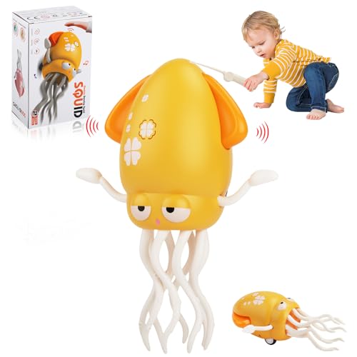 KIMIGO Electric Dancing Octopus, Tanzender Oktopus Krabbelspielzeug und Tummy Time Toy mit Automatischer Hindernisvermeidung, Aufladbar, Musik, LED-Lichtern, für Weihnachten und Geburtstag KIMIGO Electric Dancing Octopus, Tanzender Oktopus Krabbelspielzeug und Tummy Time Toy mit Automatischer Hindernisvermeidung, Aufladbar, Musik, LED-Lichtern, für Weihnachten und Geburtstag von KIMIGO