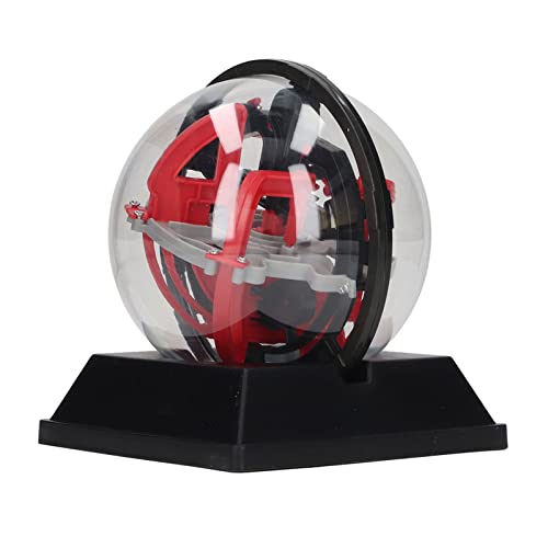 3D -Ball, Labyrinth Educational Verbesserung Intellekt Build Ball, Leicht zu Spielen Labyrinth Toy Lect Puzzle Mats auf Geduld Plastik für 100 Hindernisse Druckfreigabe (56 Hindernisse) von KIMISS