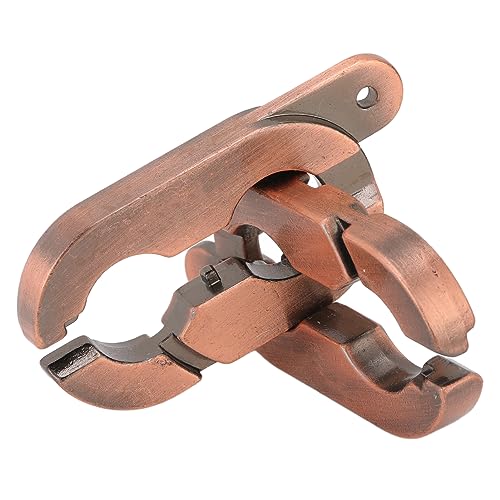 Brain Teaser Rätsel, Metal Intelligence Entsperren Spielzeugringe Assembly & Disentanglement IQ Test Game Puzzle Games Spielzeug für AdultSantique Copper Draht Draining Interlock (Rotes altes Paar Brain Teaser Rätsel, Metal Intelligence Entsperren Spielzeugringe Assembly & Disentanglement IQ Test Game Puzzle Games Spielzeug für AdultSantique Copper Draht Draining Interlock (Rotes altes Paar von KIMISS