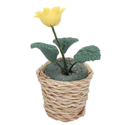 Dollhouse -Pflanze, Lebendige Lebensechte Farbe Dauerhafte Exquisite Pflanze, Miniaturdekoration Dollhouse -Pflanze, Lebendige Lebensechte Farbe Dauerhafte Exquisite Pflanze, Miniaturdekoration von KIMISS