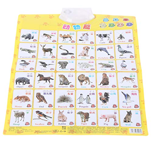 E Ic Wall -Diagramme, Zweisprachige Poster -Diagramme für Tierler (Yellow) von KIMISS