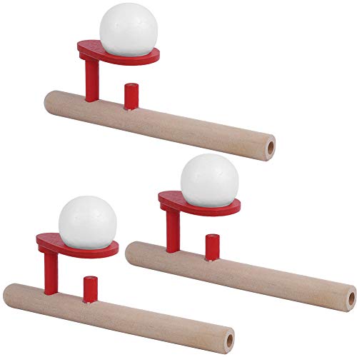 Ing Blasrohr, Schwimmende Kugeln aus Holz, Blasspielzeug für, Natürliches Spielzeug, für, Pädagogisches, Geburtstag, Kleinkind, Erwachsene Ing Blasrohr, Schwimmende Kugeln aus Holz, Blasspielzeug für, Natürliches Spielzeug, für, Pädagogisches, Geburtstag, Kleinkind, Erwachsene von KIMISS