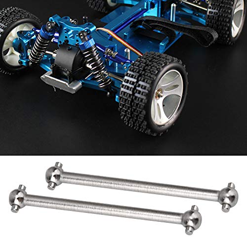 KIMISS 1 18 Antriebswelle 4 cm 2,4 Teile Metall 4 Stück Rc Sory Metall-Hundeknochen-Antriebswelle für Wltoys 1 18 Rc-Autoteile von KIMISS