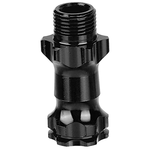 KIMISS 17 Mm Aluminiumrad -Hub -Hub Adapter für 1: 8 RC Model Cars 4pcs Hochleistungsverlängerungskit (Black) von KIMISS
