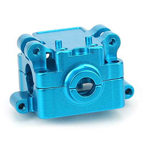 KIMISS AUM-Legierung RC, Upgrade-Teilezubehör für WL 1/28 Aluminiumgetriebe Getriebe Getriebe Wltoys Upgrade-Kisten K969 K989 P929 Auto Auto (Blau K989-24B) von KIMISS