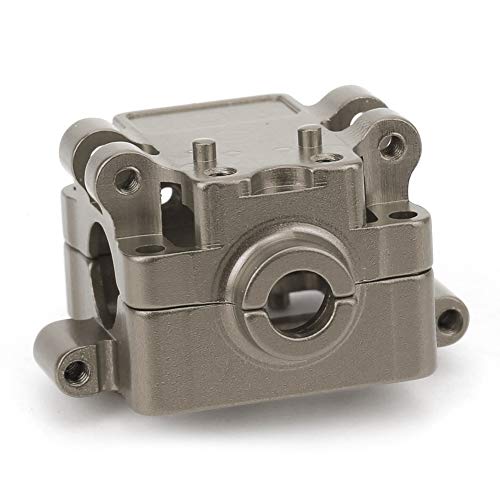 KIMISS AUM-Legierung RC, Upgrade-Teilezubehör für WL 1/28 Aluminiumgetriebe Getriebe Getriebe Upgrade-Kisten K969 K989 P929 Auto Auto (Titanfarbe K989-24t) von KIMISS