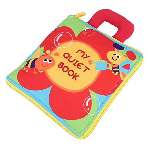 KIMISS Babytuchbuch, Lustiges Ungiftiges Stoffkind Ligence Intelligenz Entwicklung Weicher Frühes Lernen für Bildungsspielzeug KIMISS Babytuchbuch, Lustiges Ungiftiges Stoffkind Ligence Intelligenz Entwicklung Weicher Frühes Lernen für Bildungsspielzeug von KIMISS