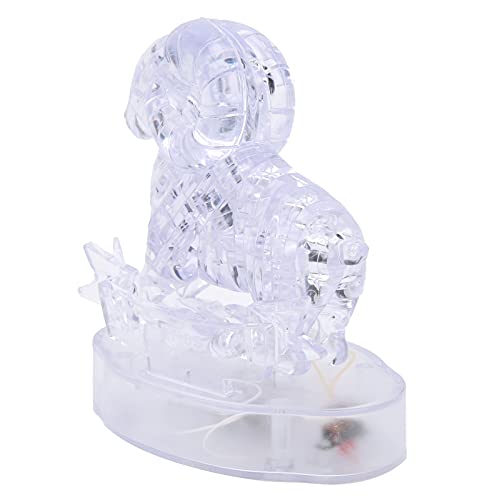 KIMISS DIY -Konstellationen Crystal Puzzle Puzzle mit LED -Licht Dreidimensionale Widder Dekoration für Heim und Bürospaß (Widder) von KIMISS