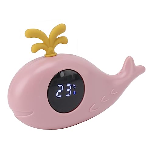 KIMISS Digitalwal Baby Bad Thermometer-Nettes Cartoon-Design für Sichere Wassertemperaturmessungen, Tragbar und Benutzerfreundlich für Säuglinge und Kleinkinder (PINK) von KIMISS