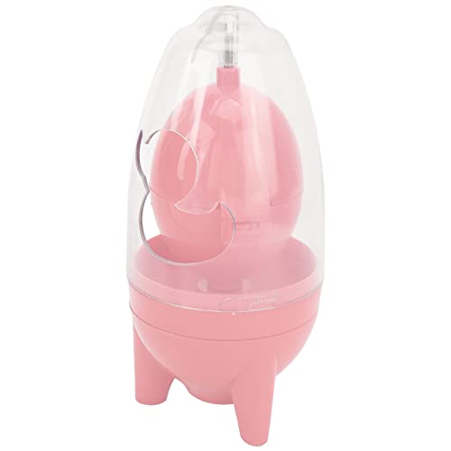KIMISS Eierspinner mit Silikonpolster mit Lebensmittelqualität - Einfacher Eierschaller & Puncher Zum Mischen von Eiweiß und Eigelb - Leichtes Küchengadget für Glatte Goldene Eier (PINK) von KIMISS