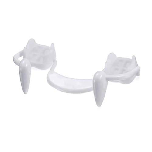 Vampir Zähne Kostüm Fangs Gefälschte Zähne Kann Ausgeblendet Werden, Vampir Fangs Kit Vampire Zähne Gefälschte Zahnersatz Kunststoff Vampirzähne für Cosplay Party Requisiten Halloween Vampir Zähne Kostüm Fangs Gefälschte Zähne Kann Ausgeblendet Werden, Vampir Fangs Kit Vampire Zähne Gefälschte Zahnersatz Kunststoff Vampirzähne für Cosplay Party Requisiten Halloween von KIMISS