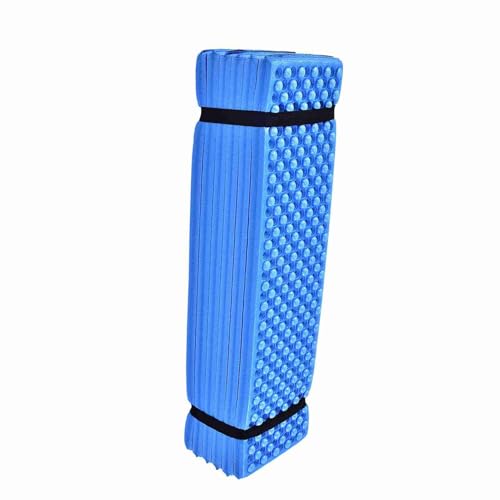 KIMISS Falten Sie Schaumcampingmatte - Wasserdichtes Schlafpad Outdoor -Abenteuer und Strandgebrauch (Blue) von KIMISS