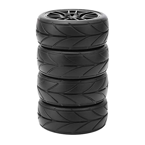 KIMISS G P 4PCS Gummi -RC Racing Tire, 1/10 LKW -WHRED 4PCS Reifenauto auf Straßenrandrädern & Reifen Reifenflächen für ZD Auto für HSP HPI 9068-6081 Fit KIMISS G P 4PCS Gummi -RC Racing Tire, 1/10 LKW -WHRED 4PCS Reifenauto auf Straßenrandrädern & Reifen Reifenflächen für ZD Auto für HSP HPI 9068-6081 Fit von KIMISS
