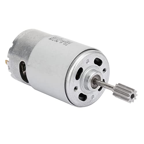 KIMISS Hochgeschwindigkeits-RS550-Motor für -Elektroautos und Motorräder, 6 V Compact Micro Motor (6v550-12000 rev) von KIMISS