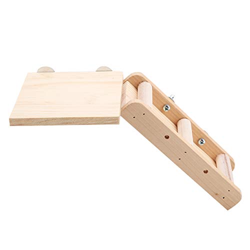 KIMISS Holz, Spielzeug Hamster Leiter Set Kleiner Tierpapageien Plattform Kletterkits für Vögel, die Ruhe Spielen KIMISS Holz, Spielzeug Hamster Leiter Set Kleiner Tierpapageien Plattform Kletterkits für Vögel, die Ruhe Spielen von KIMISS