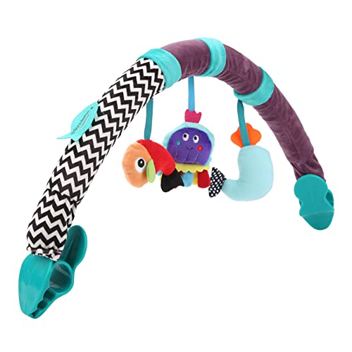 KIMISS Kinderbettkrippe Hängende Rasseln - Schöner Tierwagen -Kinderwagen Spielzeug für Visuelle Stimulation und Lernspaß (Ozean) von KIMISS
