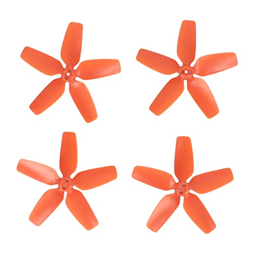 KIMISS Langlebige Drohnen -Propeller, Gut Ausbalancierte PC -Propeller Requisiten für Avata, Leichte 4pcs mit Schrauben und Schraubenzieher (ORANGE) von KIMISS