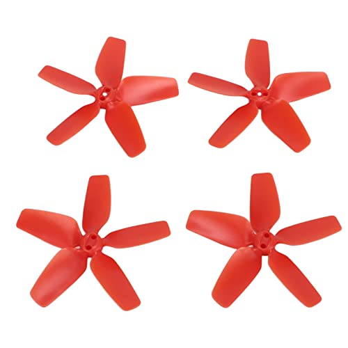 KIMISS Langlebige Drohnen -Propeller, Gut Ausbalancierte PC -Propeller Requisiten für Avata, Leichte 4pcs mit Schrauben und Schraubenzieher (Rot) von KIMISS