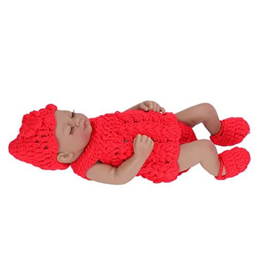 KIMISS Lifelike 10 -Zoll -Silikon Babypuppe Weiche Neugeborene Säuglings Puppe mit Schönen Kleidung für Bewegliche Gliedmaßen und Ideal für das Rollenspiel (10 -Zoll schwarzer Junge mit KIMISS Lifelike 10 -Zoll -Silikon Babypuppe Weiche Neugeborene Säuglings Puppe mit Schönen Kleidung für Bewegliche Gliedmaßen und Ideal für das Rollenspiel (10 -Zoll schwarzer Junge mit von KIMISS