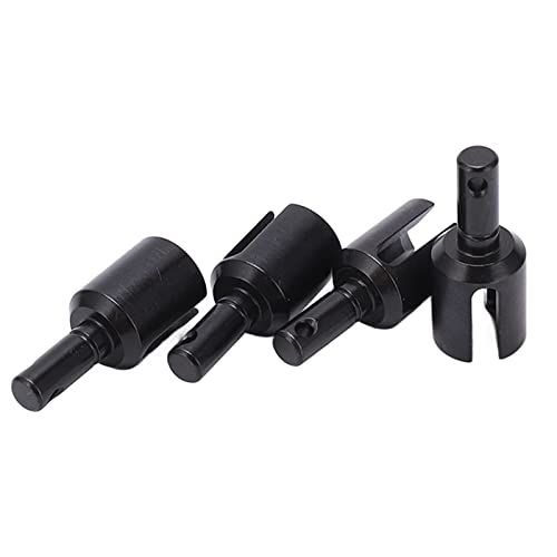 KIMISS Losinut Hinterachsdifferenzial, Stahl, Losinut-Differential-Set, 4-teilig, RC-Differentialbecher, Outdrive-Diff-Differential für Losinut U4city 1 10 Geländefahrzeuge, Los232030 von KIMISS