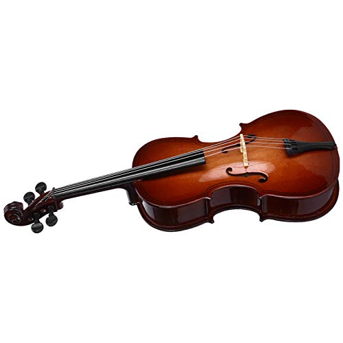 KIMISS Miniaturmodellverzierung - Holzmusikinstrument Zur Dekoration - Zartes mit Bug und Gehäuse von KIMISS