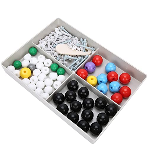 KIMISS Molekularmodell der Chemie, Kit-Atomstruktur 54pcs XMM-067 Set 54 Messkits Organischer Tudentball und Stickskala KIMISS Molekularmodell der Chemie, Kit-Atomstruktur 54pcs XMM-067 Set 54 Messkits Organischer Tudentball und Stickskala von KIMISS