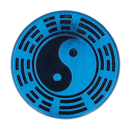 KIMISS Push Slider Toy, ADHS Erwachsener Tragbares Büro -Metall -Autismusspielzeug, L Angstblöcke Stressabbau Haptisch Sensorisch Lustig Rot (Blue) von KIMISS