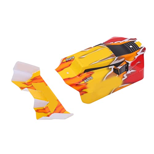 KIMISS RC Car Body, WLtoys 144001 144010 1 14 Remote-Karosserie Shell Tail Wing für Teile Control Upgrade Part von KIMISS