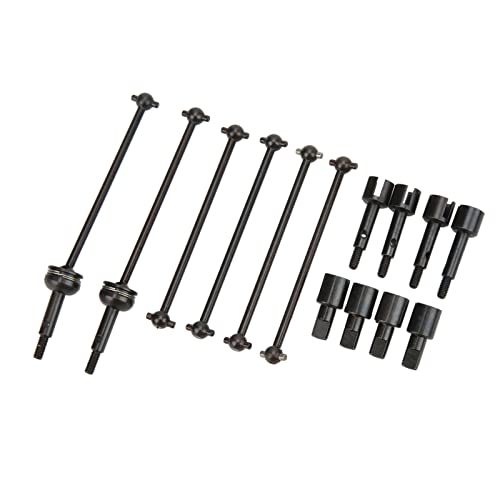 KIMISS RC Car CVD, Radstummel-Achsschalen-Set für Wltoys Wltoys 124019 Antriebswellen-Dogbone-Teile 144001 124018 KIMISS RC Car CVD, Radstummel-Achsschalen-Set für Wltoys Wltoys 124019 Antriebswellen-Dogbone-Teile 144001 124018 von KIMISS