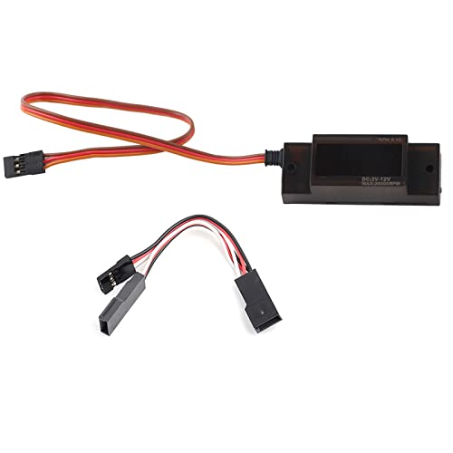 KIMISS RC Zubehör Zündung, V5.0 Drehzahlmesser RC Zünddrehzahlmesser Mini Tachometer Dle für Benzin-Gas-Motor von KIMISS