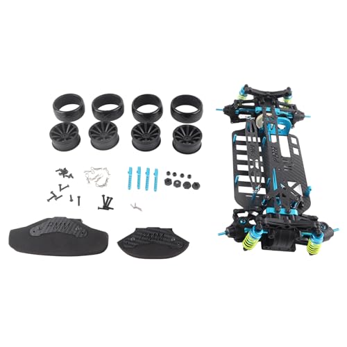 KIMISS Radstand Rahmen Carbon, Stoßstange für TT01 TT01E 1 10 Tt02 Chassis, RC-Rahmen Fiber Chassis Fiber Drift Car RC Car Model KIMISS Radstand Rahmen Carbon, Stoßstange für TT01 TT01E 1 10 Tt02 Chassis, RC-Rahmen Fiber Chassis Fiber Drift Car RC Car Model von KIMISS