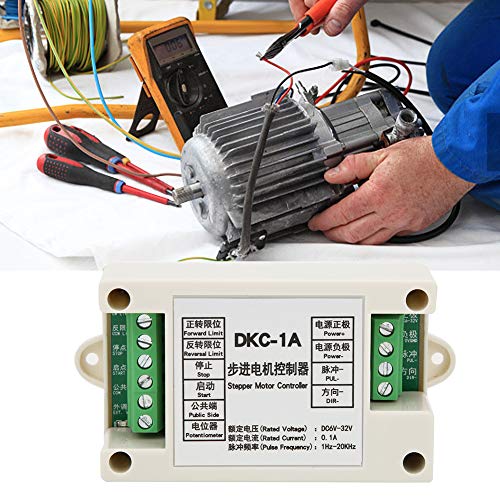 KIMISS Stepper -Motor -Controller und Servo Motorfahrer für DC5-32V Anwendungen Hohe Präzisionsgeschwindigkeitsregelung mit SPS Kompatibilität (Fahren) von KIMISS