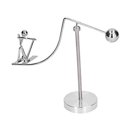 KIMISS Swing Balance Ball Toy - E Onal Physics Balancing Art Desktop Decor für Home Office & Studenten, Stressabbau Dekompressionsspielzeug KIMISS Swing Balance Ball Toy - E Onal Physics Balancing Art Desktop Decor für Home Office & Studenten, Stressabbau Dekompressionsspielzeug von KIMISS