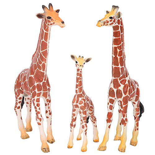 KIMISS Tierfiguren der Giraffes Family Figuren - Handbemalte Wildtiermodelle für, e Onal Toy & Home Dekoration (1 Giraffe) von KIMISS
