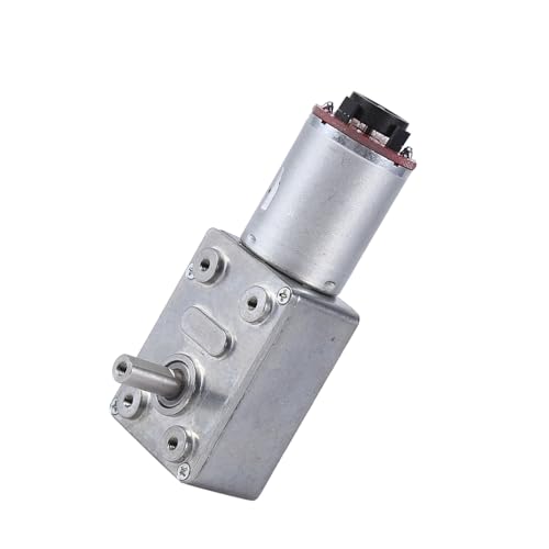 KIMISS Wurmgetriebemotor 12 -V -Reduktion Hochgender Motor mit Encoder Starker Selbstverriegelung Lüfteranwendungen für Elektromotoren (10RPM) von KIMISS
